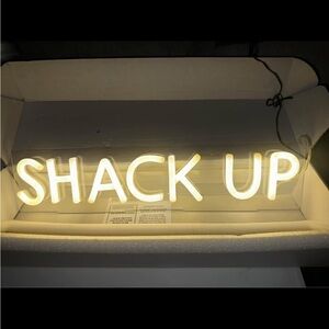 Shake Shack/ Grub hub Exclusive Neon Light Sign 'Shack Up'